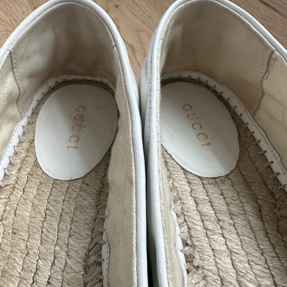 White Gucci espadrilles - Picture 3 of 10